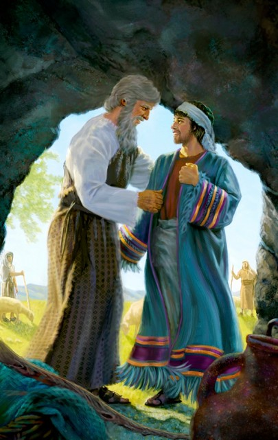 call of Elisha by Elijah